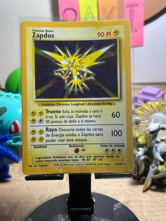 1999 Zapdos #16 Base Set (Spanish) [LP]