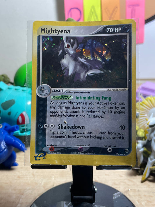 2003 Mightyena #10 Ruby & Sapphire [LP]