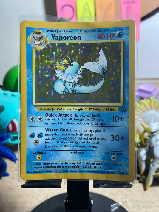 1999 Vaporeon #12 Jungle