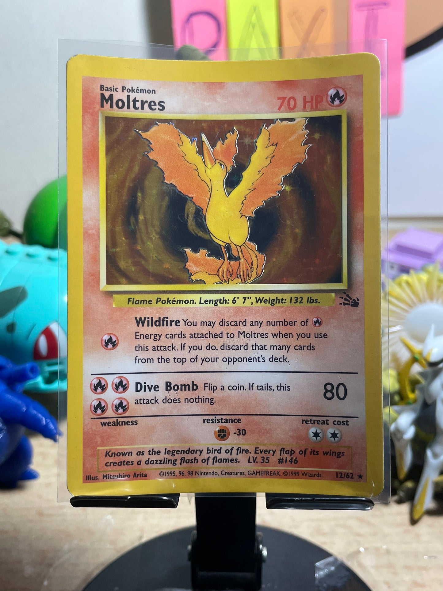 1999 Moltres #12 Fossil