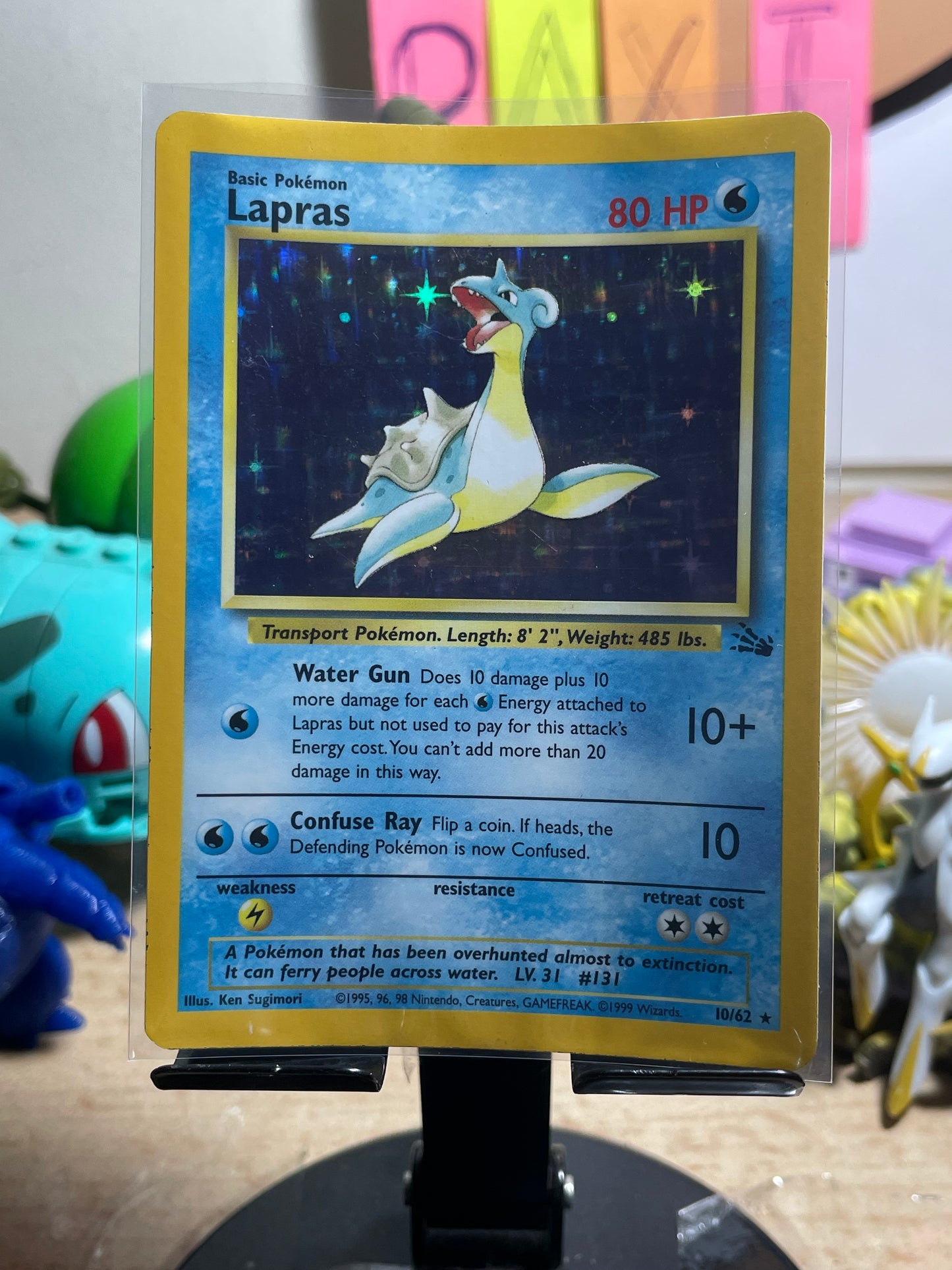 1999 Lapras #10 Fossil