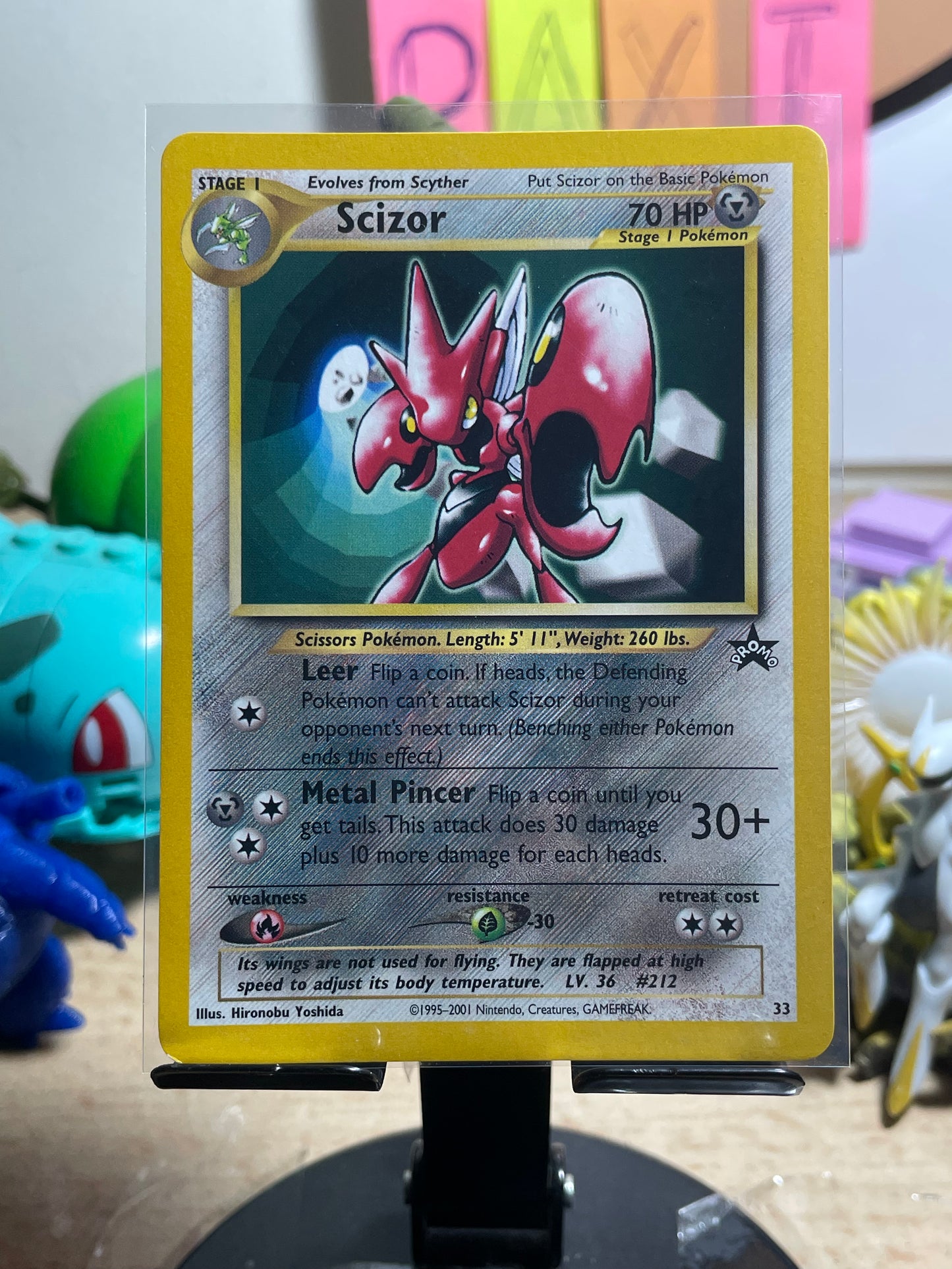 2001 Scizor #33 WOTC Promo