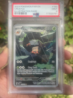 (PSA 9) 2023 Paradox Rift 183/182 Crustle IR