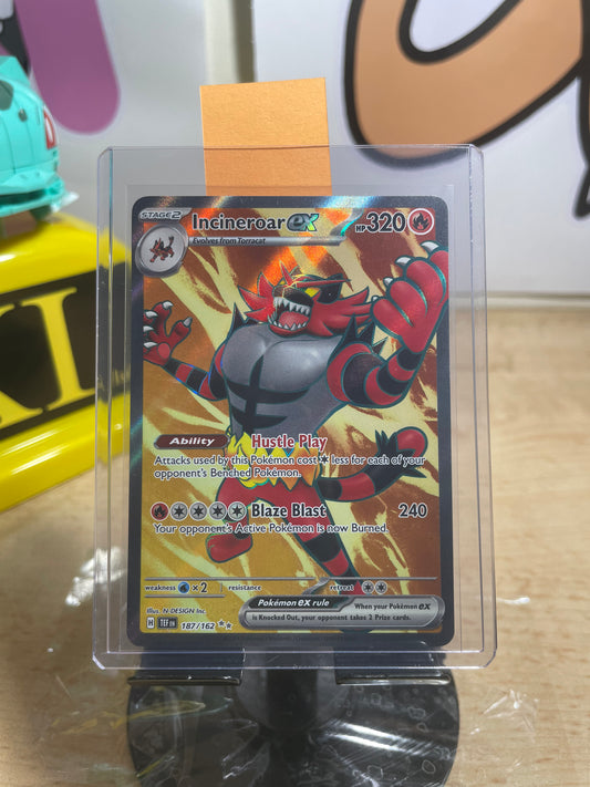 2024 Incineroar ex #187 Temporal Forces
