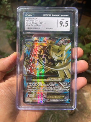 (CGC 9.5) 2016 Steam Siege 109 M Steelix EX