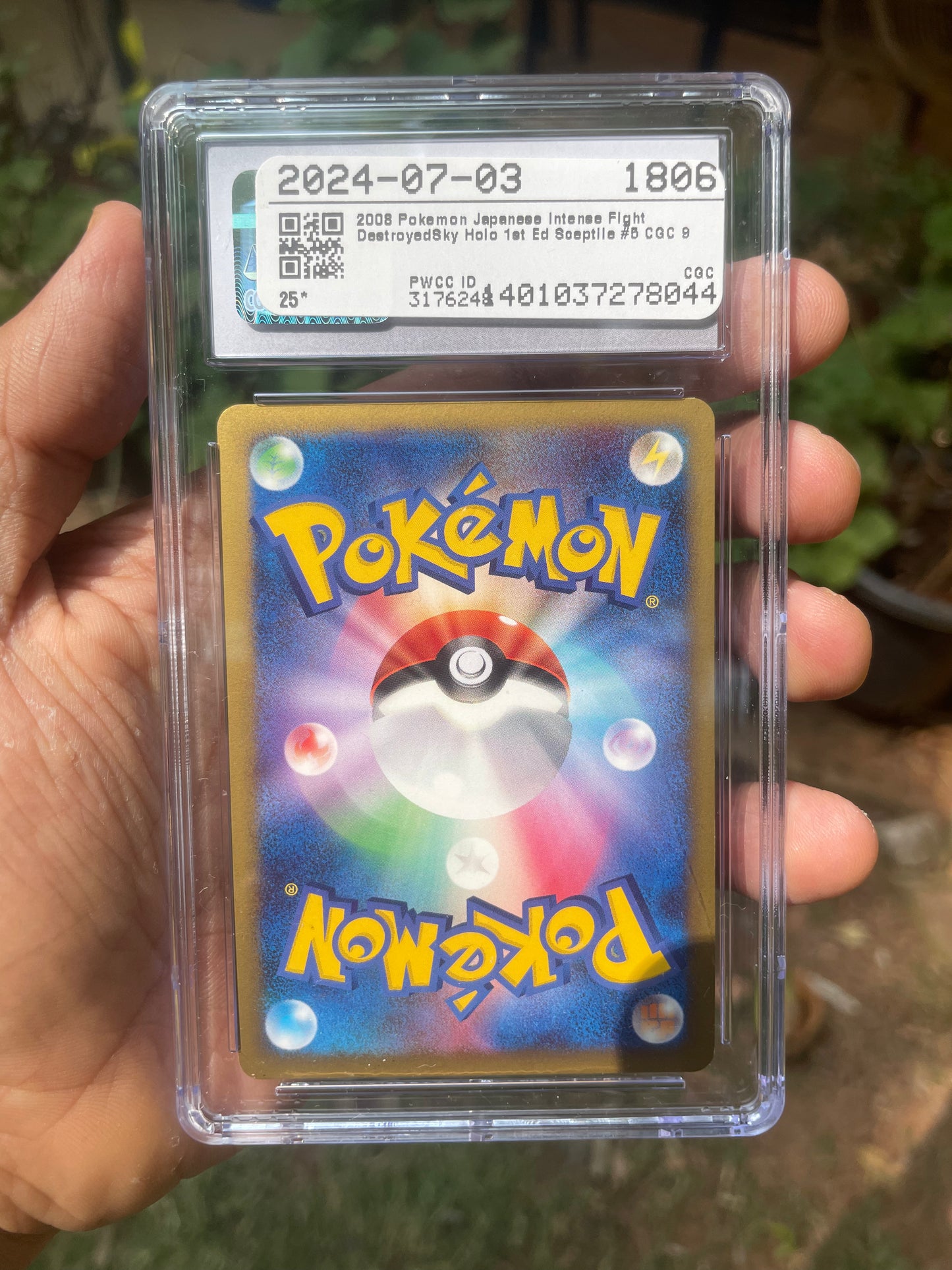 (CGC 9) 2008 Destroy Sky [1st Edition] 5 Sceptile [Holo] (JP)