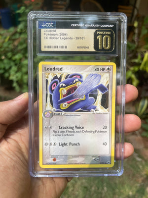 (CGC Pristine 10) 2004 Hidden Legends 39 Loudred
