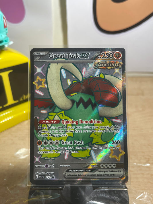 2024 Great Tusk ex #72 SV Promo
