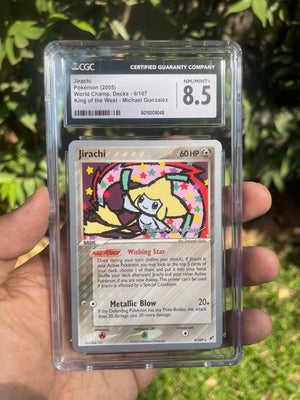 (CGC 8.5) 2005 World Champ Decks 9 Jirachi