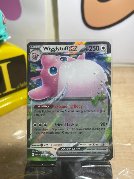 2023 Wigglytuff ex #40 SV151