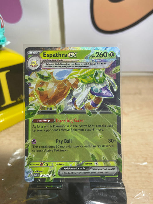 2024 Espathra ex #6 Paldean Fates