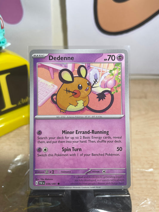 2024 Dedenne #36 Paldean Fates