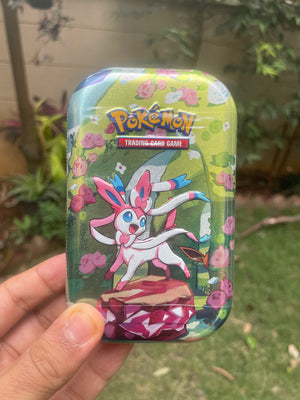 2025 Prismatic Evolutions Mini Tin (2 PRE Booster Packs) Qty:1