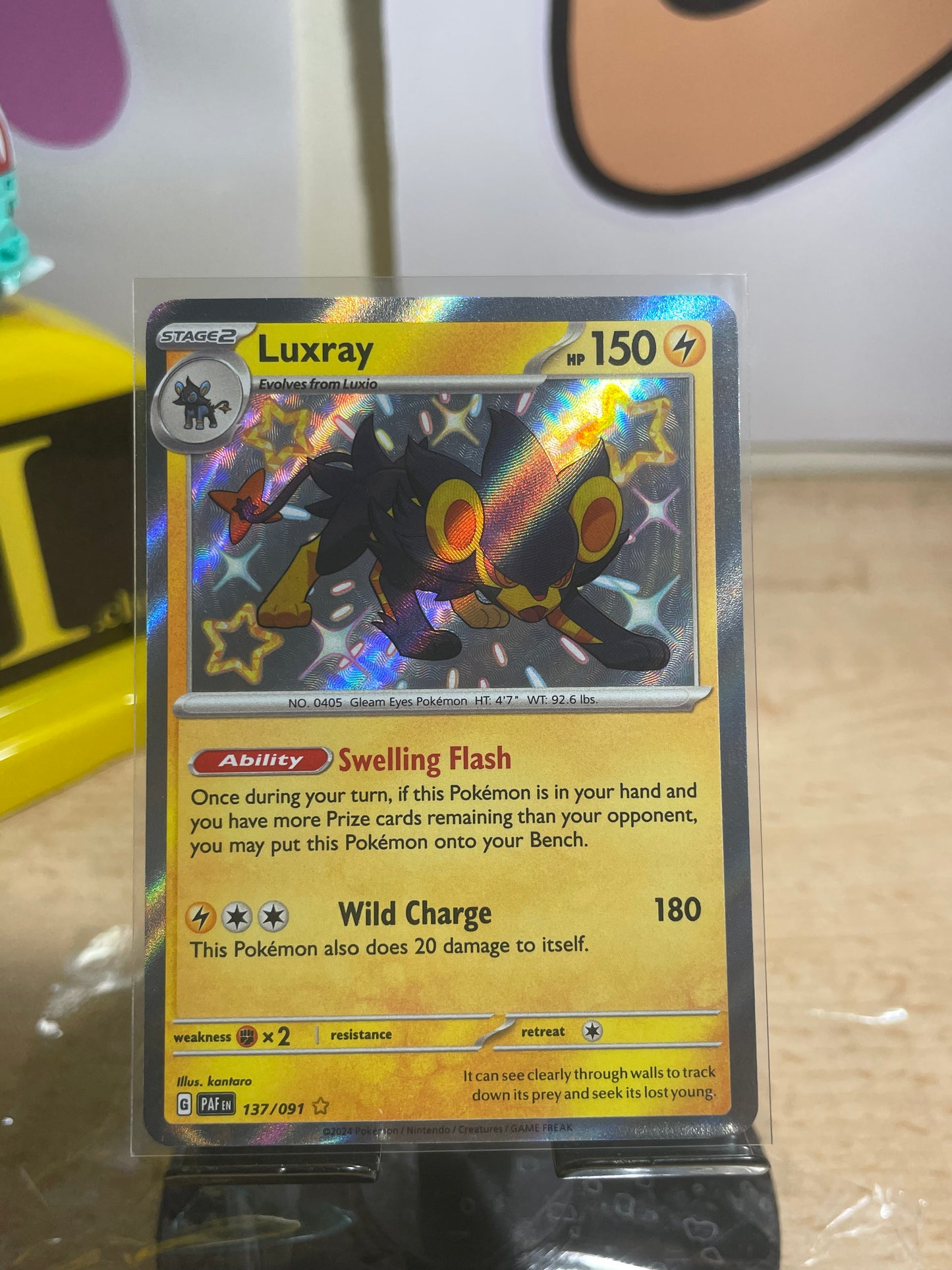 2024 Luxray #137 Paldean Fates