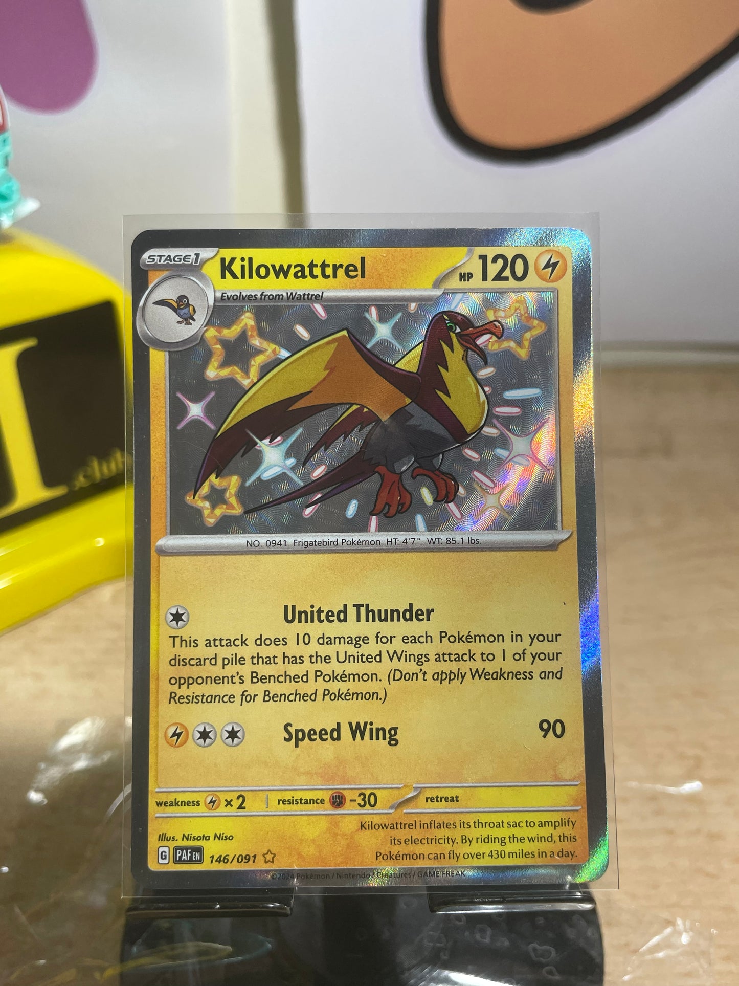 2024 Kilowattrel #146 Paldean Fates