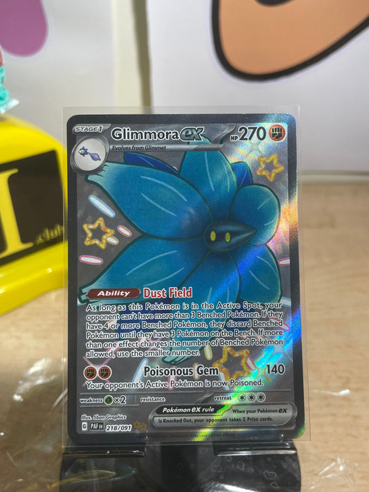 2024 Glimmora ex #218 Paldean Fates