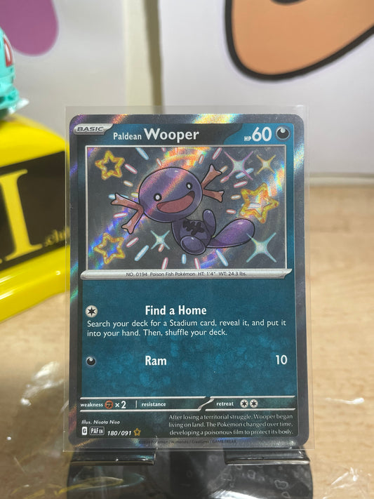 2024 Paldean Wooper #180 Paldean Fates