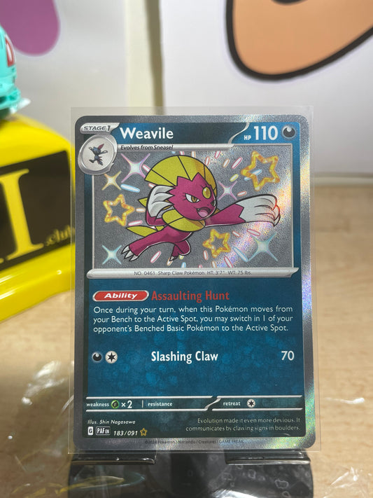 2024 Weavile #183 Paldean Fates