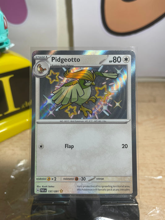 2024 Pidgeottto #197 Paldean Fates