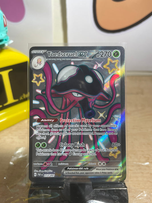 2024 Toedscruel ex #213 Paldean Fates