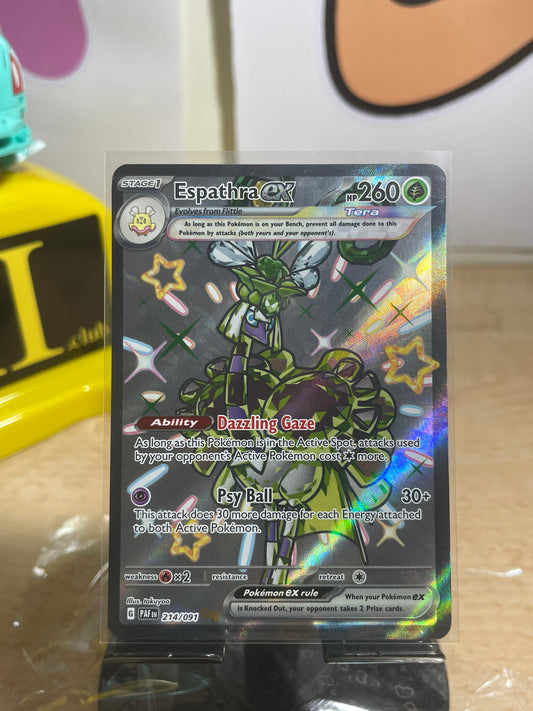 2024 Espathra ex #214 Paldean Fates