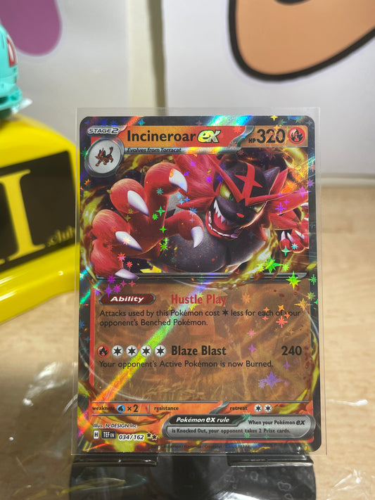 2024 Incineroar ex #34 Temporal Forces