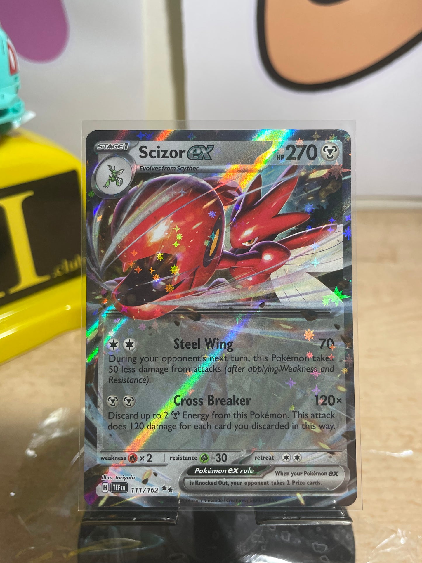 2024 Scizor ex #111 Temporal Forces