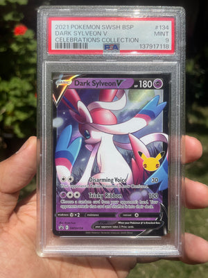 (PSA 9) 2021 Celebrations 134 Dark Sylveon V