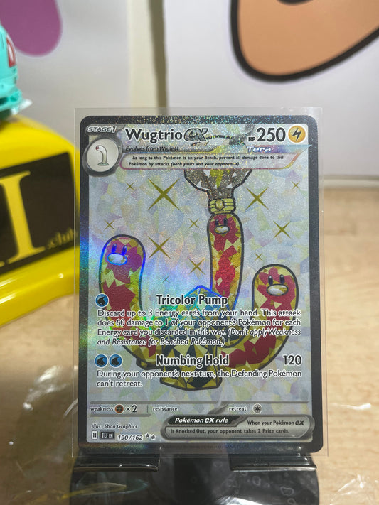2024 Wugtrio ex #190 Temporal Forces