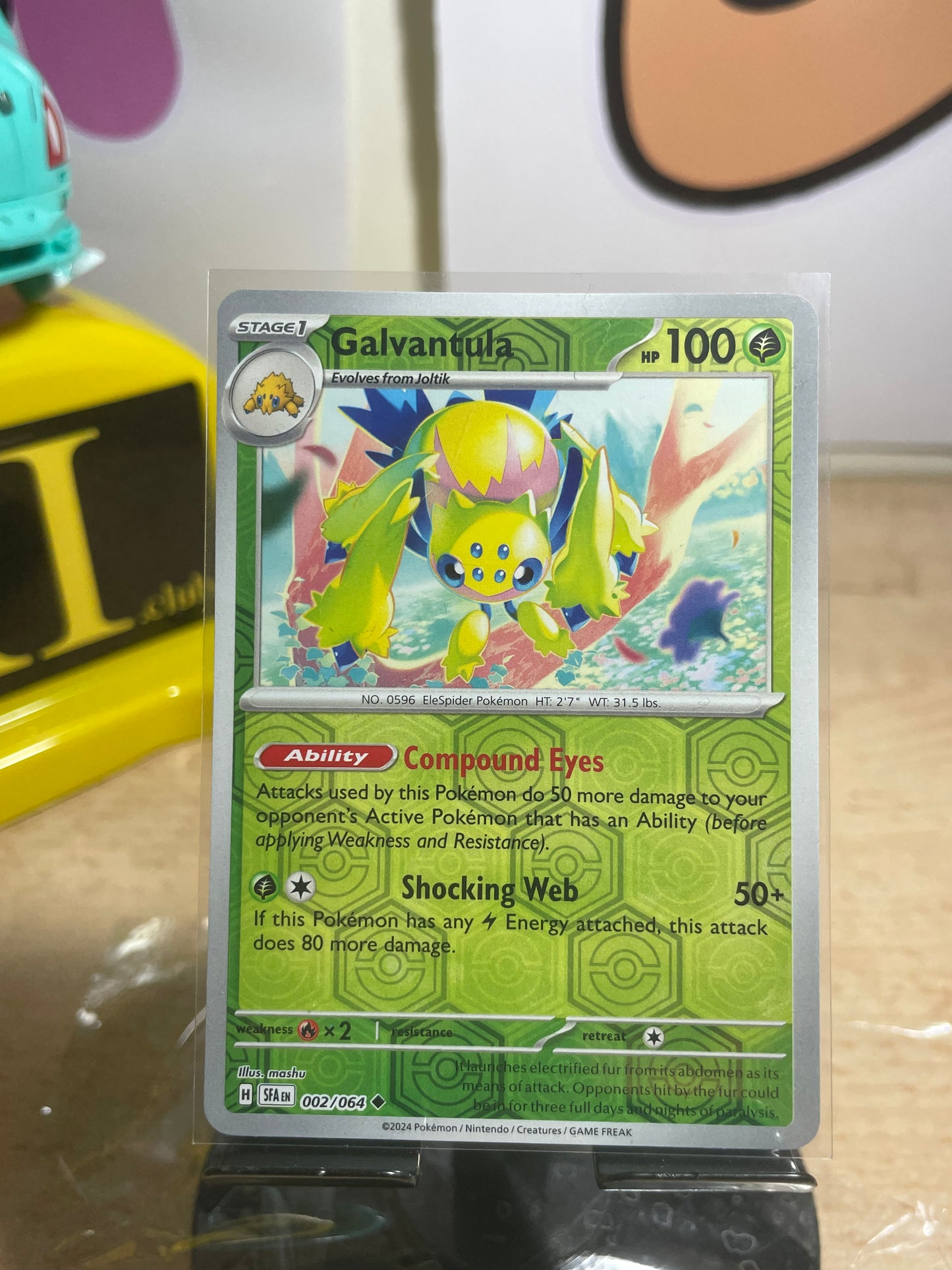 2024 Galvantula [Reverse] #2 Shrouded Fable