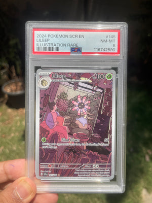(PSA 8) 2024 Stellar Crown 145 Lileep
