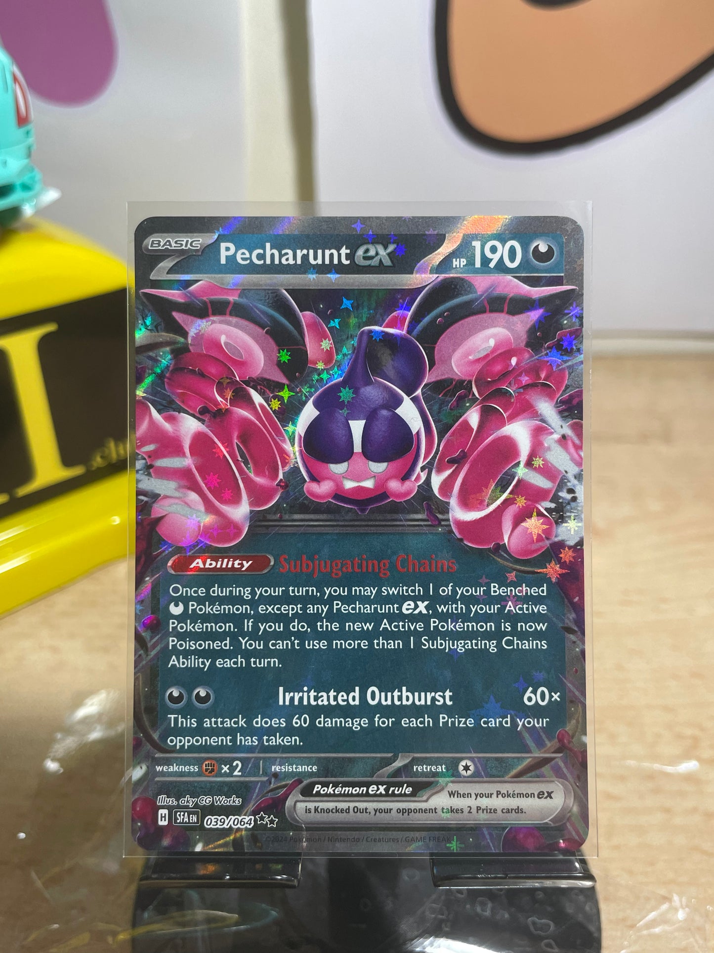 2024 Pecharunt ex #39 Shrouded Fable
