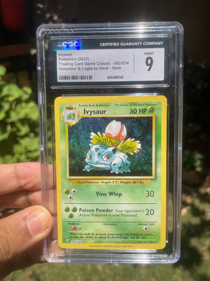 (CGC 9) 2023 Classic Collection 002 Ivysaur