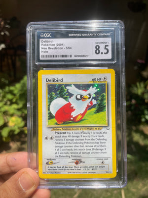 (CGC 8.5) 2001 Neo Revelation 05 Delibird
