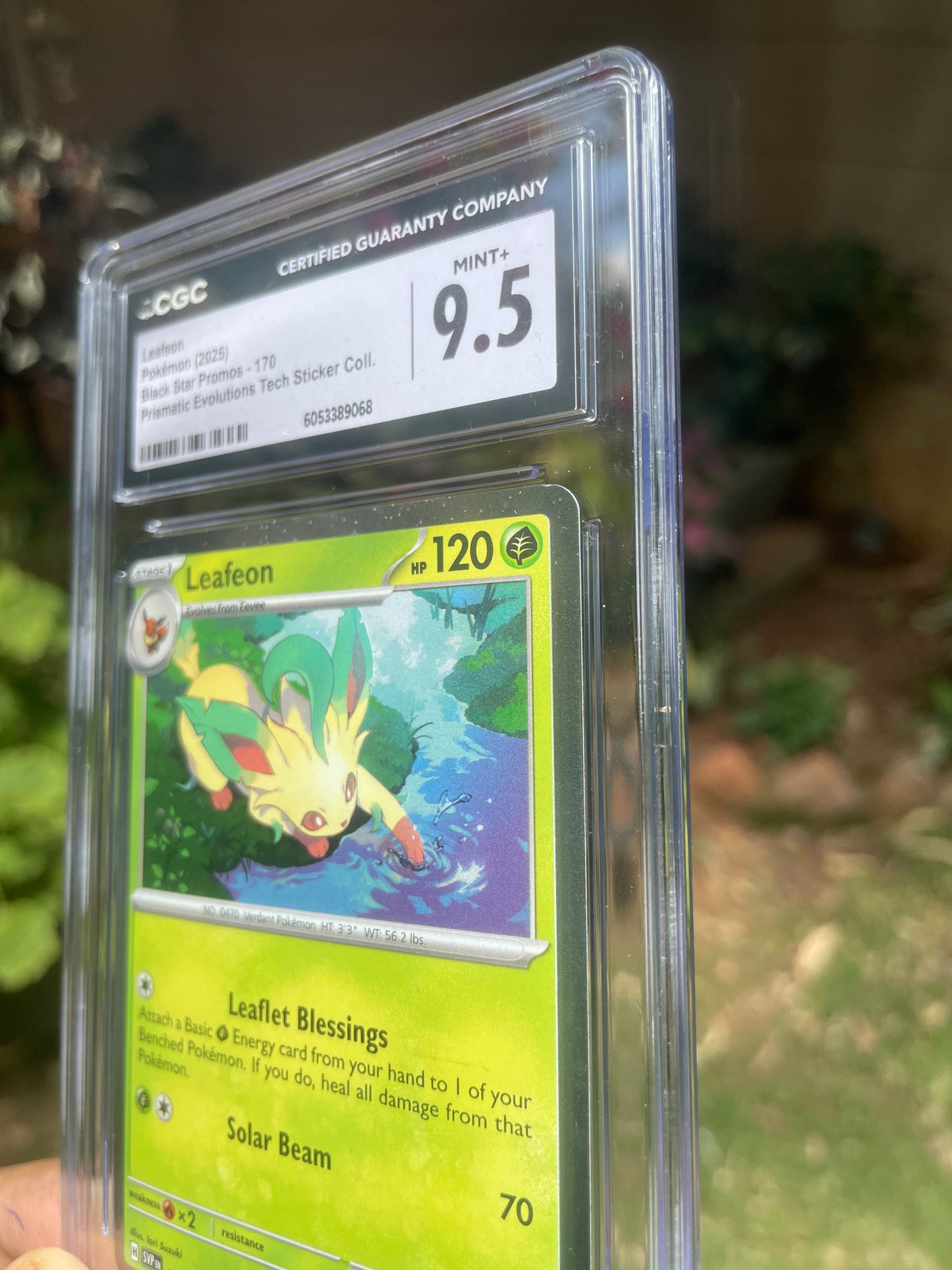 (CGC 9.5) 2025 Promo 170 Leafeon