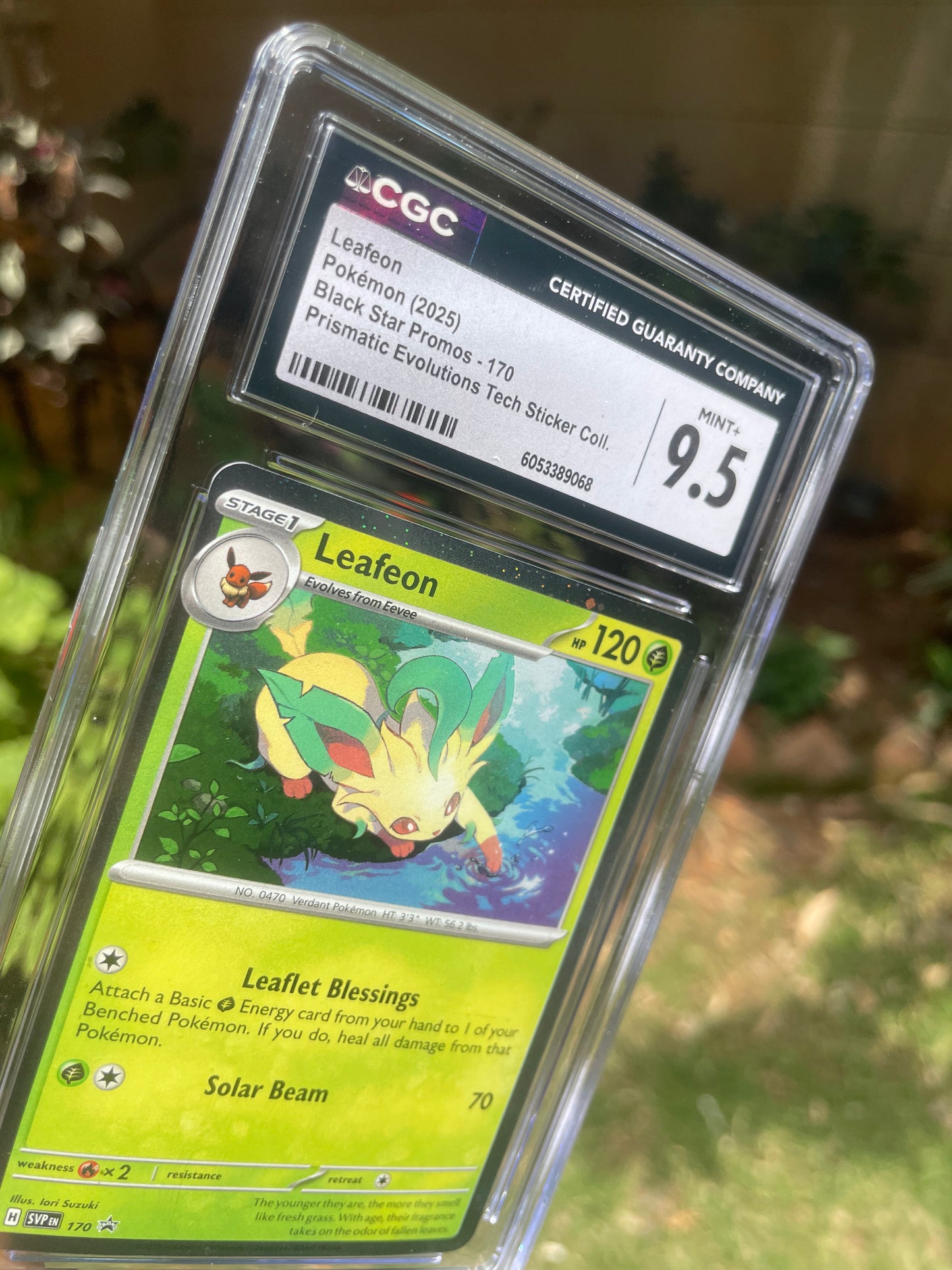 (CGC 9.5) 2025 Promo 170 Leafeon