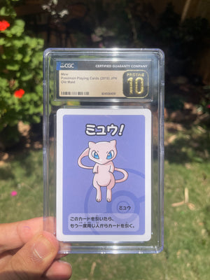 (CGC 10 Pristine) 2019 Old Maid Mew (JP)