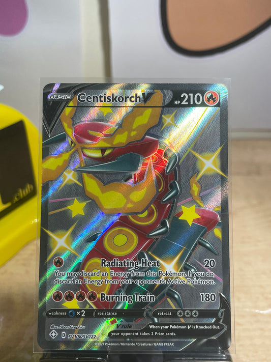 2021 Centiskorch V #SV108 Shining Fates