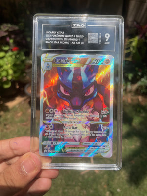 (TAG 9) 2023 Promo SWSH291 Lucario VSTAR