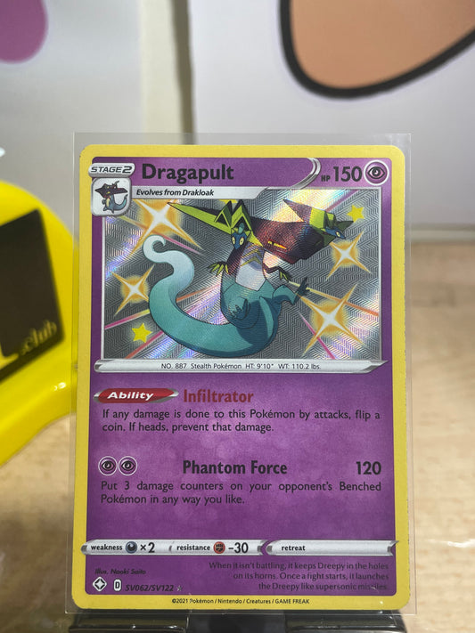 2021 Dragapult #SV62 Shining Fates