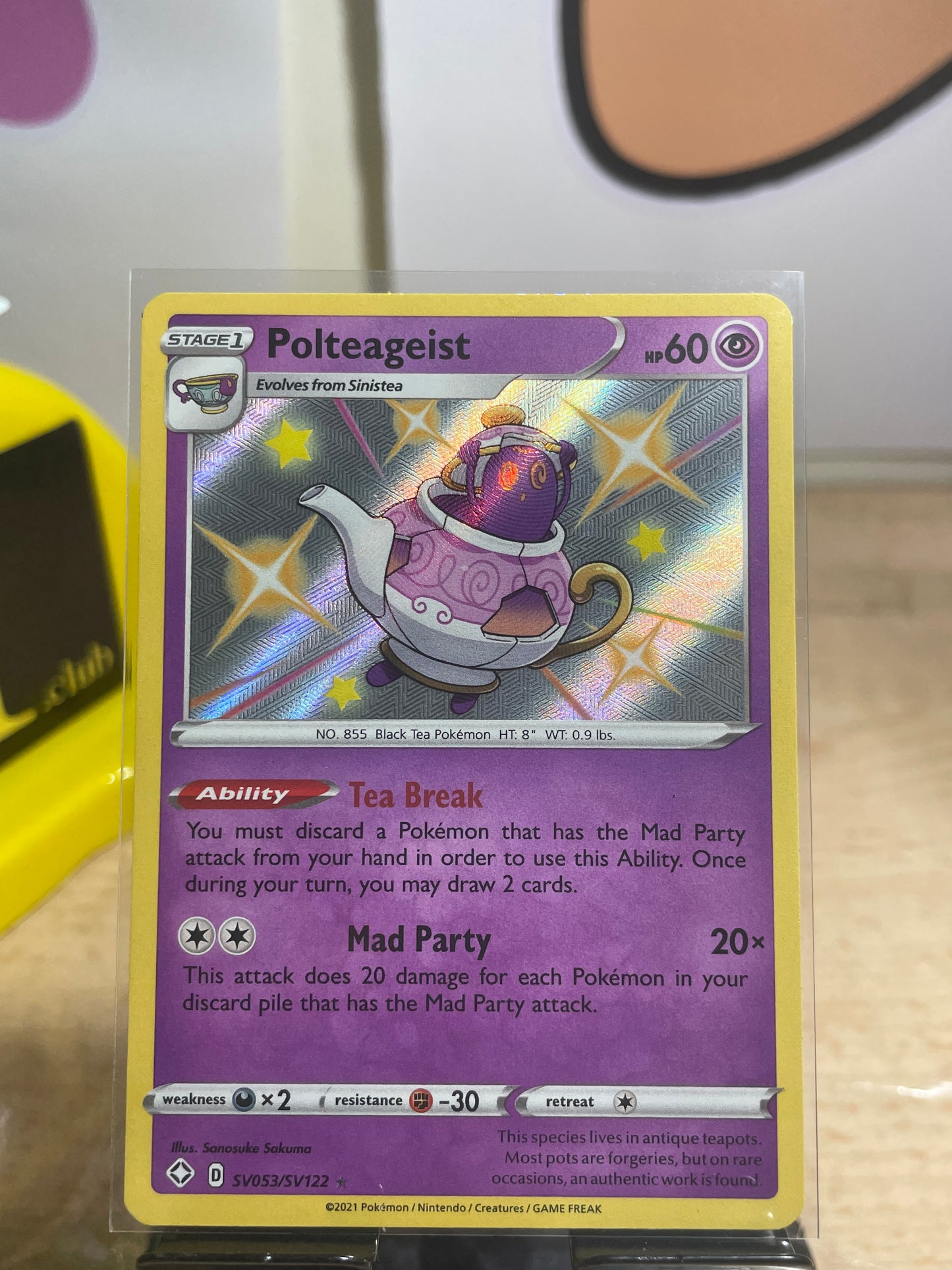 2021 Polteageist #SV53 Shining Fates