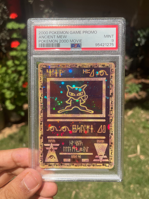 (PSA 9) 2000 Movie Promo Ancient Mew [Scratchy Slab]
