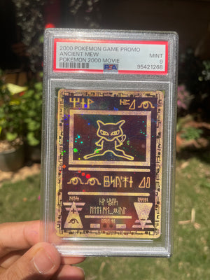 (PSA 9) 2000 Movie Promo Ancient Mew [Scratchy Slab]