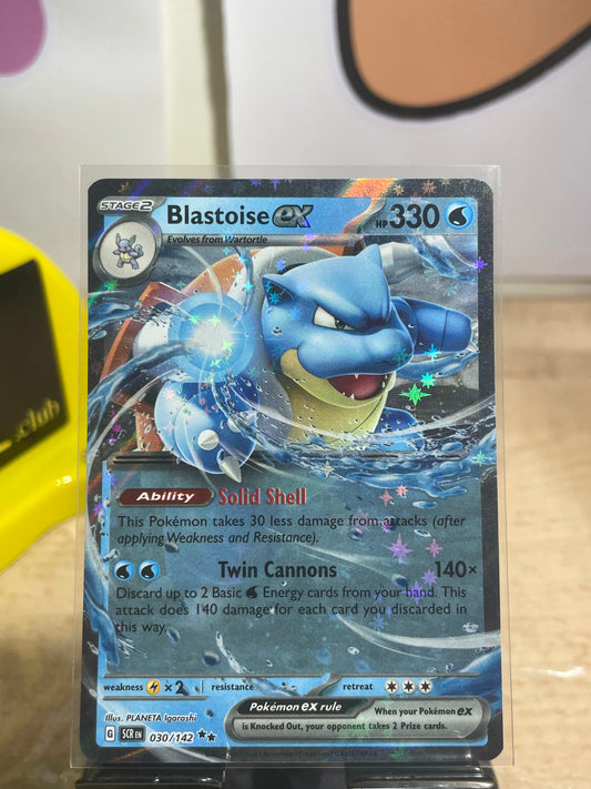 2024 Blastoise ex #30 Stellar Crown