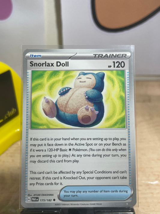 2023 Snorlax Doll #175 Paradox Rift