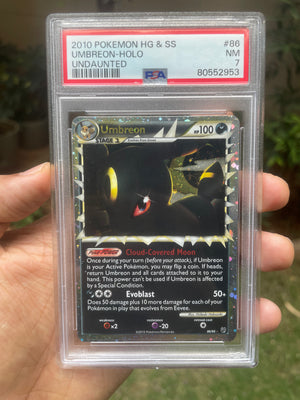 (PSA 7) Undaunted 86 Umbreon Prime