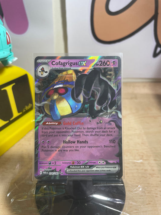 2023 Cofagrigus ex #76 Paradox Rift