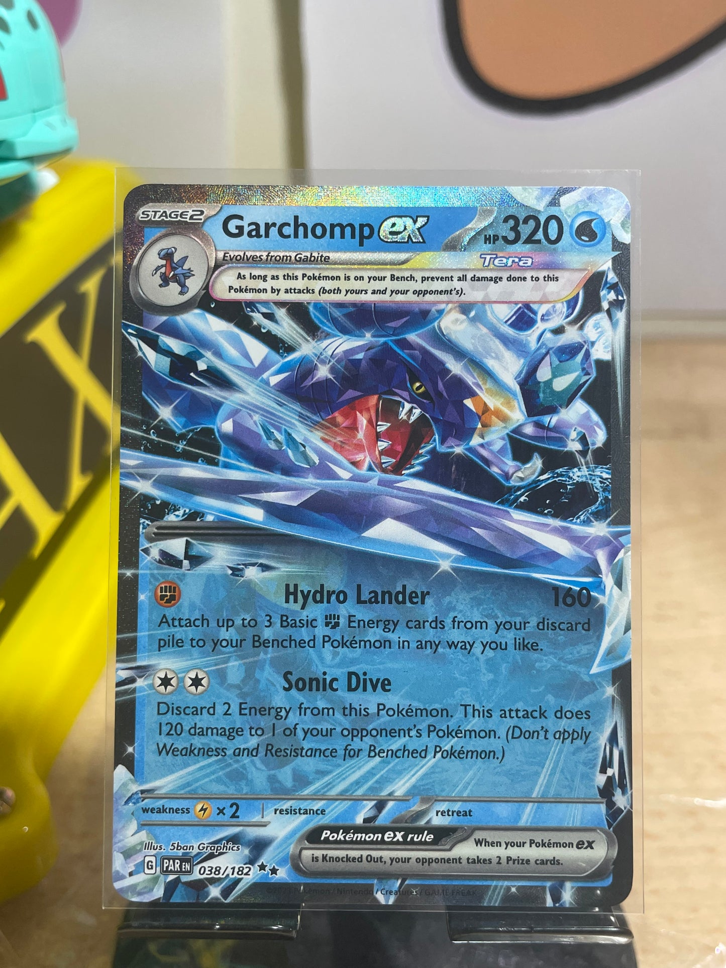 2023 Garchomp ex #38 Paradox Rift
