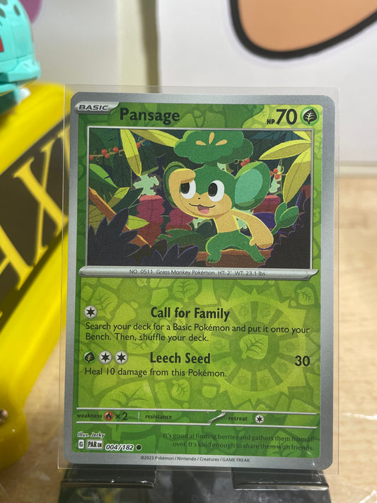 2023 Pansage [Reverse] #4 Paradox Rift