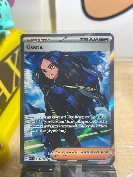 2023 Geeta #218 Obsidian Flames